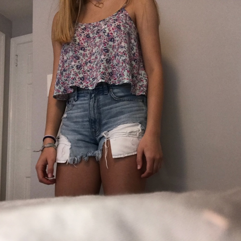 floral tank top